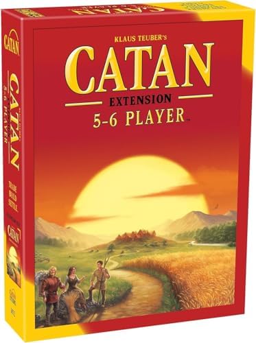 Catan Mayfair Games 5-6 Player Extension 5Th Edition, Multi Color - 8 Years and Up