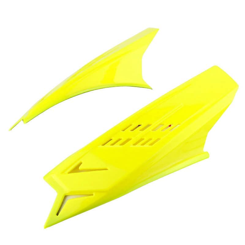 Acube Mart Helmet Horns Punk Style |Helmet Horn |Helmet Antenna | Helmet Spike/Mohawk |Shark Fins| neon HP-2