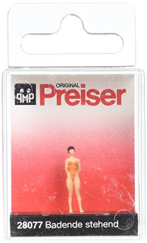 Preiser 28077 Individual Figures Recreation & Sports Standing Female Sunbather HO Scale Figure