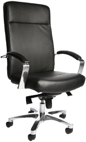Topstar Chefsessel Milan Express 06-23 | Aus Leder in Schwarz | 52 x 125 x 51 cm - 48623 AA0 Topstar Chefsessel Milan Express 06-23 | Aus Leder in Schwarz | 52 x 125 x 51 cm