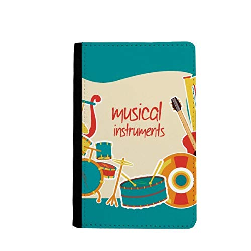 Étui portefeuille pour casque audio et instruments de musique passeport