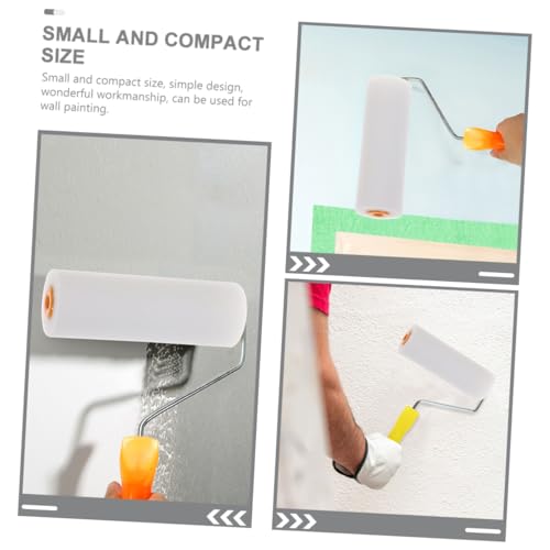 Cubiertas para rodillos de pintura de pared para evitar marcas 6
