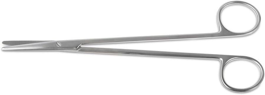 Von Klaus Metzenbaum Scissors, German, Stainless Steel, 7", Each