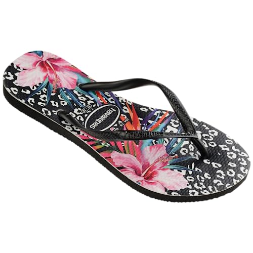 Havaianas Women's Slim Animal Floral Flip Flop Sandal2