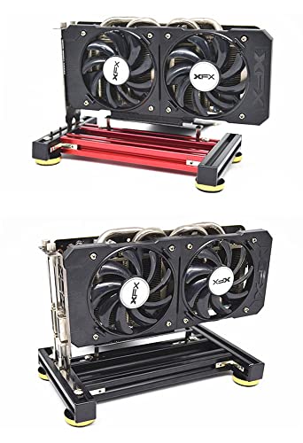 Soporte para tarjeta gráfica PCI-E de aluminio miniatura 4