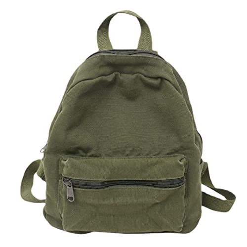 XPONNI Mochila pequena para meninas adolescentes acessórios grunge bolsa mochila para mulheres mini mochila bolsa, Verde, Small, Clássico
