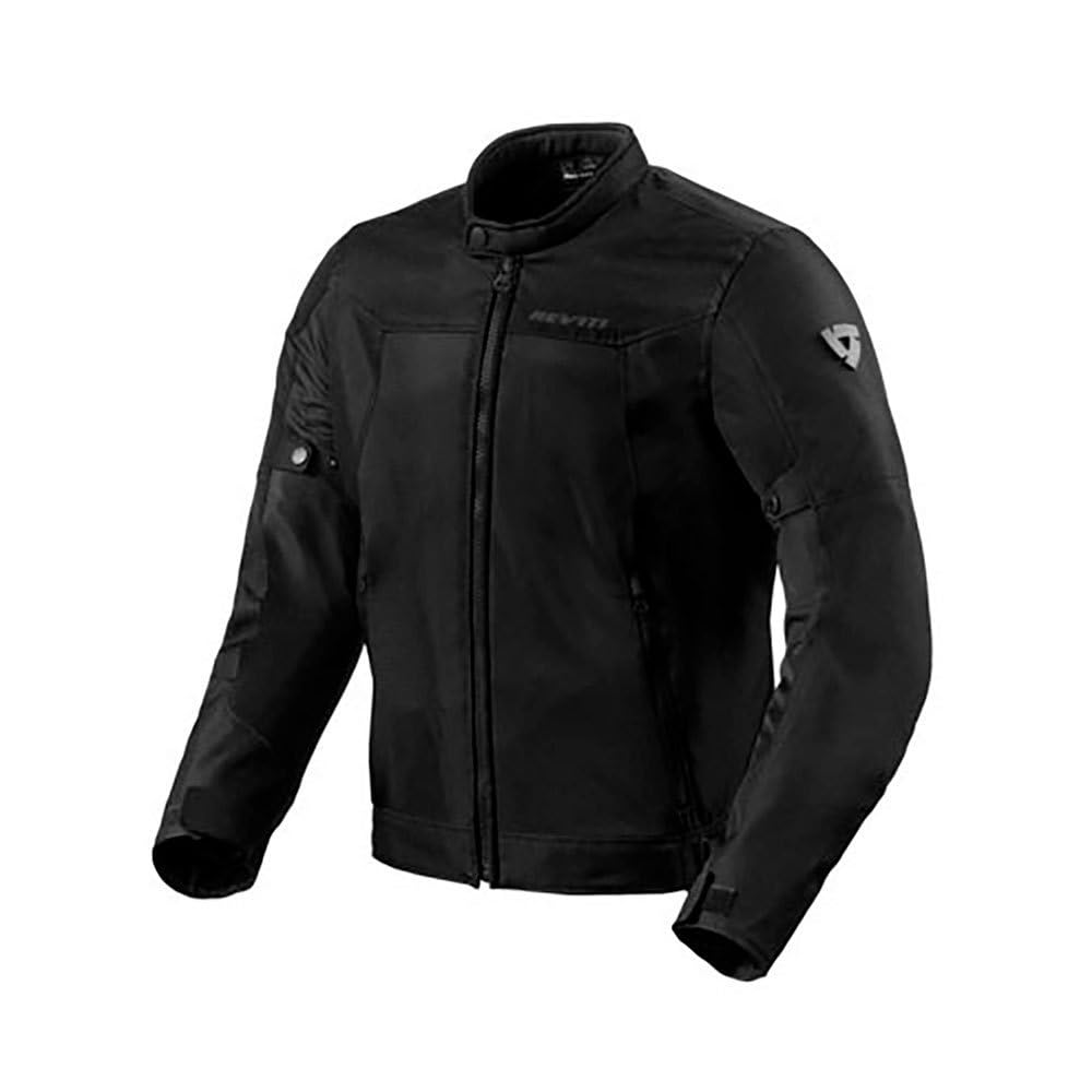 REV'IT! Eclipse 2 Sommer Motorradjacke, Schwarz