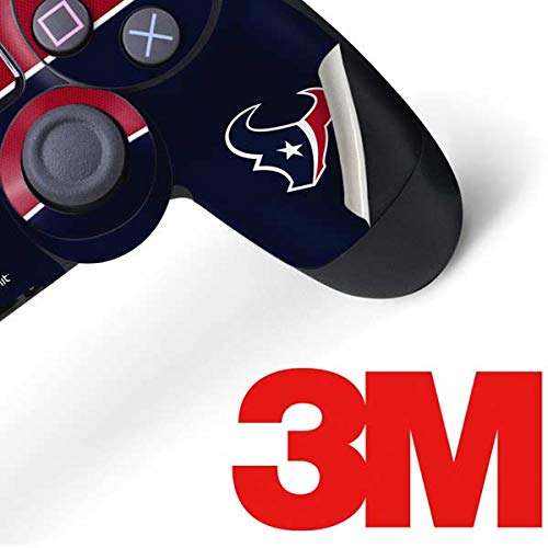 Skinit Decal Gaming Skin Compatible with PS4 Controller - Officially Licensed NFL Houston Texans Zone Block Design