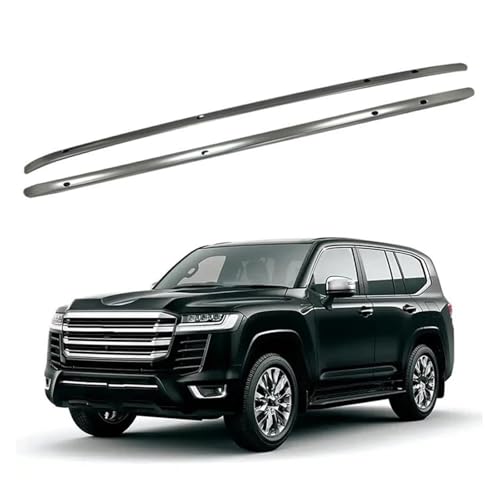 Barras techo coche Toyota Land Cruiser LC300 accesorio riel aluminio portaequipajes 5