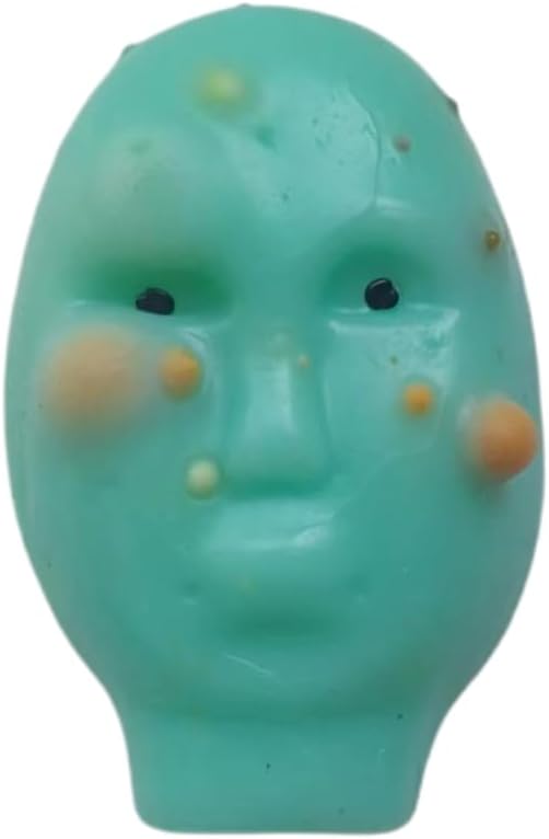 Professional Pimple Popping Kit for Adults (2-Pack), 12-Piece DIY Stress Relief Set with 2 Bases, Precision Syringe, 3 Toners & 2 Filling Creams, Realistic ASMR Sensory Fidget Toy (Alien - Male)