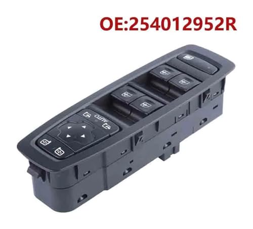 Bouton lève-vitre électrique Kadjar commande de vitre Megane 4 switch 25401-2952R - 3