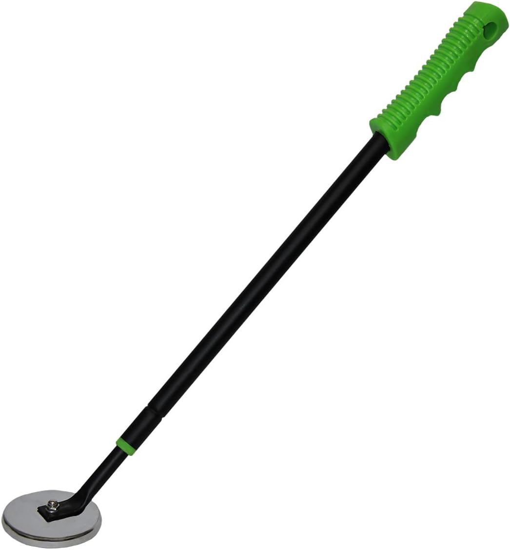 GRIP 50 lb Telescopic Magnetic Pickup Tool - Extends to 36" - Retrieve Objects Around Garage, Workshop, Jobsite - Easy Cleanup - Contoured Grip