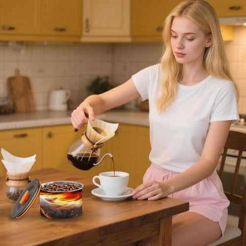 Lata hermética para café acero inoxidable 500 ml miniatura 7