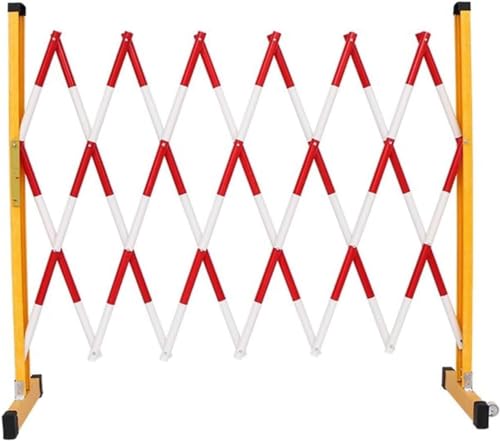 Barrière de sécurité portable rétractable et mobile avec montage facile pour grands espaces