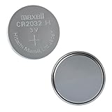 Maxell CR2032 Lithium Batteries - Pack of 25, New Hologram Packaging That Guarantees Authenticity