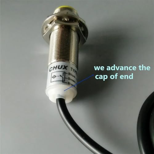Sensor inductivo M18 NPN Normalmente Abierto tipo de descarga de 3 cables CC 4