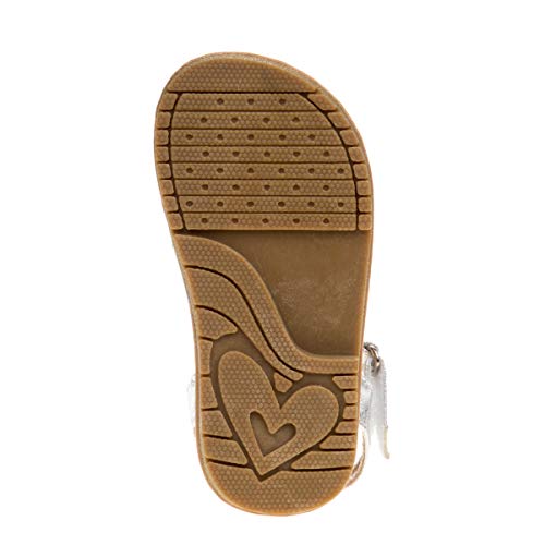 Josmo Girls Samara Sandal, White, 9 Toddler4