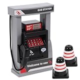 Jeu interactif : avec des mini-blocs de route, augmentez l’interaction et amusez-vous ! mini station-service