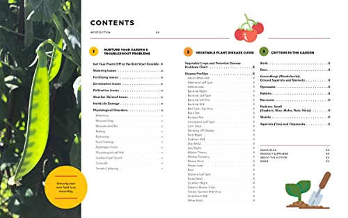 The Vegetable Garden Problem Solver Handbook: Identify and manage diseases and other common problems on edible plants - Image 2