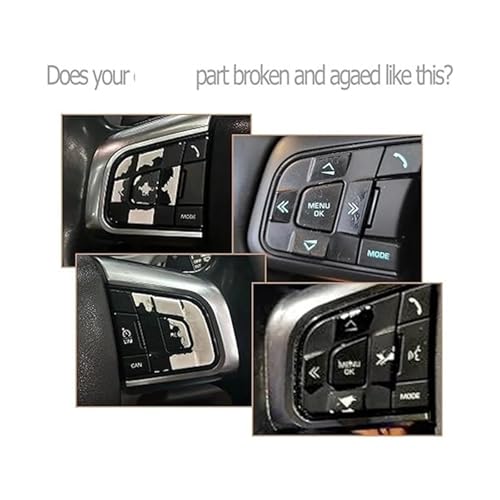 Bouton de commande volant Jaguar F-Pace C-Pace, solution touches bloquées - 6