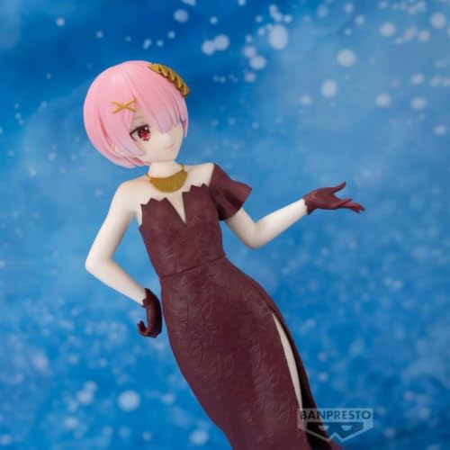 Figurine Belier Glitter & Glamours Commen�ant La Vie Dans Un Autre Monde Re:zero 23cm - vue 9