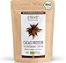 Natur Bio günstig Kaufen-BIO CACAO PROTEIN | Vegan | 100% BIO | 500g Natur Eiweiß mit zertifiziertem Bio Kakao | Ohne Süßungsmittel & Aromen | Ohne Soja & Gluten | Mehrkomponenten 4K | Made in Germany DE-ÖKO-039