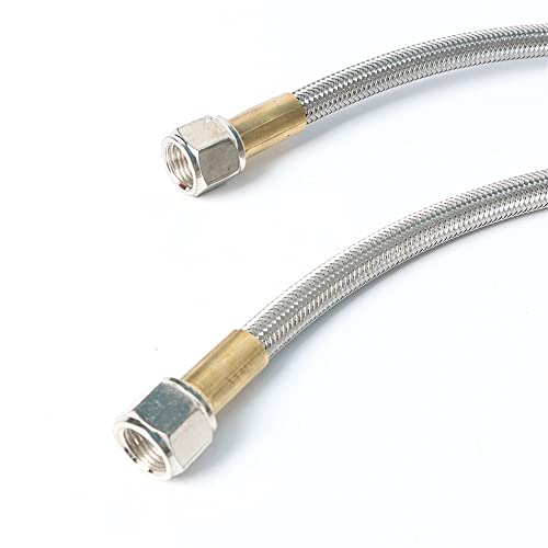 Bonilora 6 An Automatic Transmission Cooler Lines Kit 6An Hose Line Kit Fit Gm 4L60E 4L65Ea (Hoses Id 3/8", Lengh 55" And 58") #TOP2