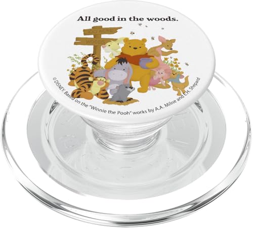 Disney Winnie The Pooh All Good in The Woods PopSockets PopGrip for MagSafe