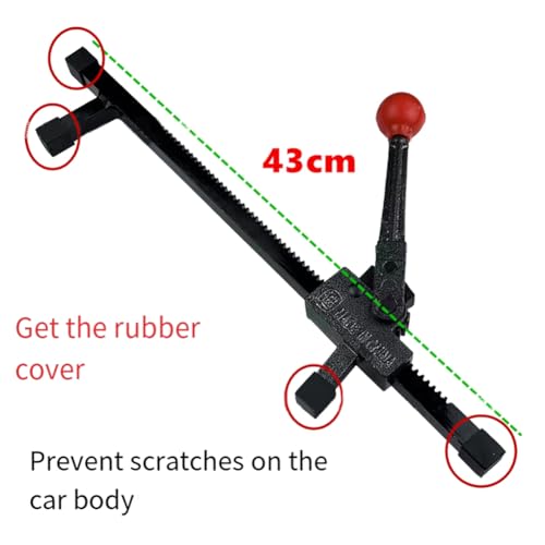 Extenseur automobile et outil de débosselage portable pour tôle froissée
