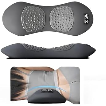Dr. Vitalex OrthoFlex Pro 2026 Back Massager with Vibration and Heat Function for Relaxed Muscles and Lumbar Support
