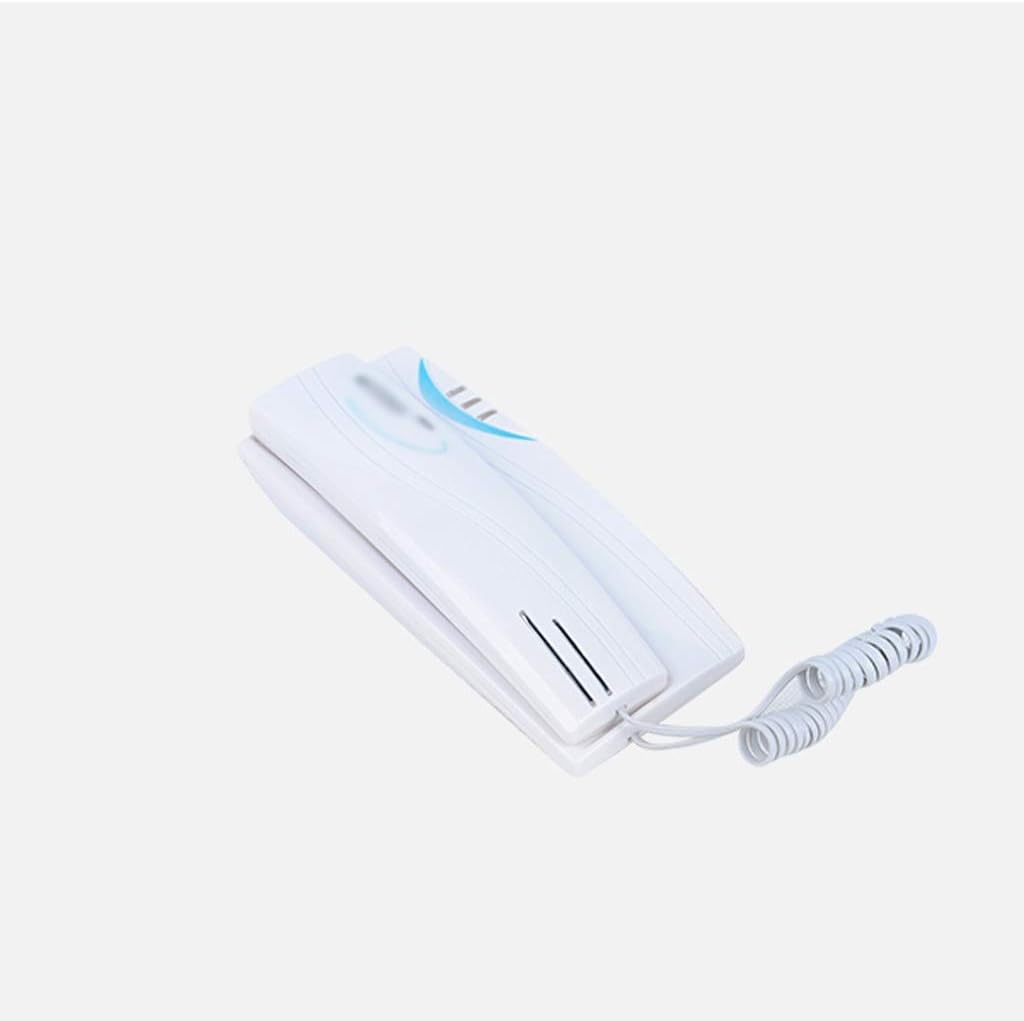 Telephone Wall-Mounted Telephone,Wired Telephone Retro Wall Bedside Phone Family Hotel Office Colorhite Home Decoration