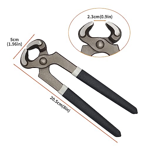 Boosden Nail Puller,8 Inch, Nail Remover,Nippers,Cutting Pliers,Carpenter Tools,Staple Puller,Nail Puller Tool,End Cutting Pliers,Nail Remover Tool,Nail Pliers Cats Paw Nail Puller,Nail Pulling #TOP1
