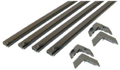PRIME-LINE PL7806 3' X 3/4" X 5/16" Bronze Aluminum Screen Frame Kit