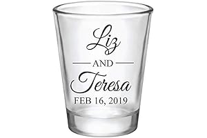 Personalized Wedding Shot Glasses: Unforgettable Favors for Lasting Memories