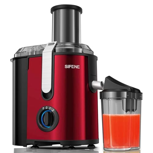 SiFENE 800W Centrifugal Juicer Machine, Stainless Steel Juicer Machine with 3.2
