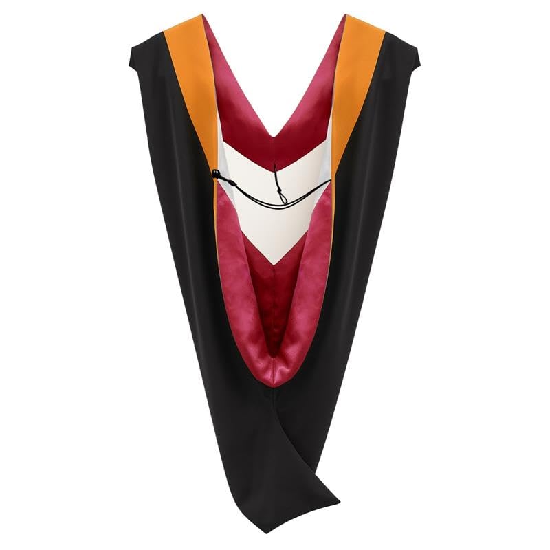 CLERKMANS Unisex Graduation Hood for Bachelors & Masters Degree -University Academic Hood