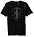 Motorsport Men's Ferrari Big Shield Tee , Small, PUMA Black