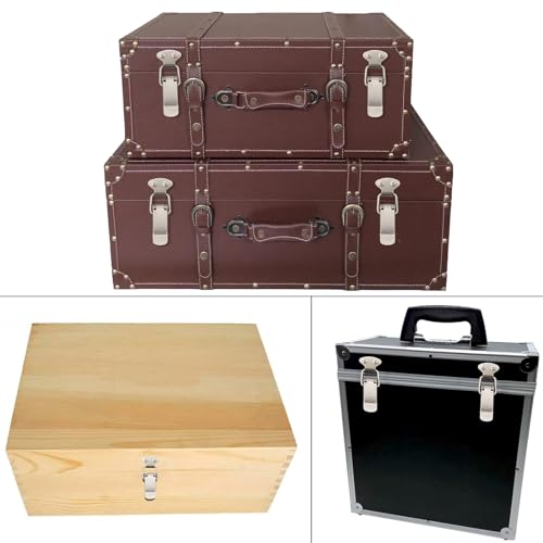 ORTAVA Spannverschluss Edelstahl, Kistenverschluss, Schnappverschluss, Verschluss, 2 Stück, Geeignet für Türen, Fenster, Schränke und Kastendeckel, Schnappverschluss