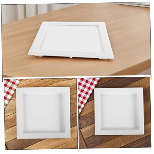 Cubierta decorativa DOITOOL con panel oculto y cierre discreto para pared de yeso 4