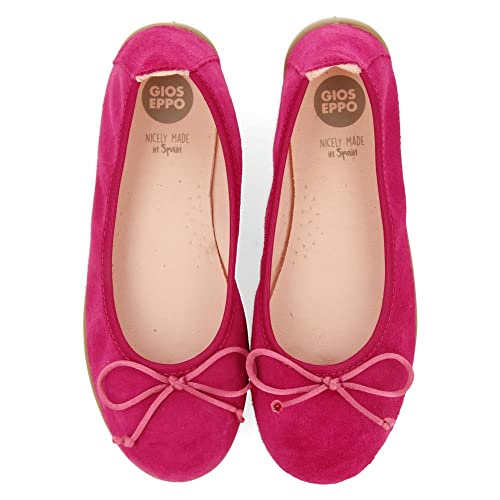 Ballerines fuchsia fille Gioseppo contre pieds fatigués