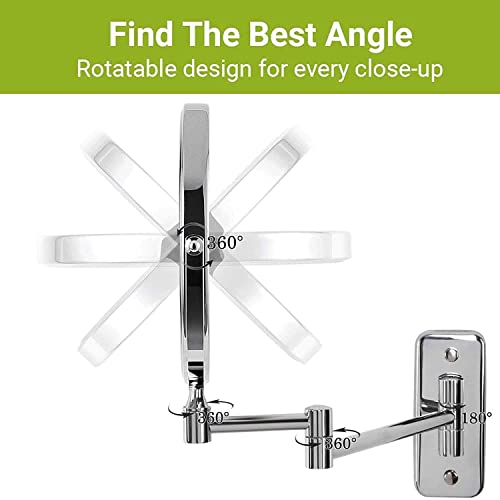Miroir cosmétique pliable extensible pour éliminer les problèmes de mauvaise posture - 7