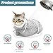 Catcan Cat Bathing Bag, Breathable Mesh Anti Scratch Adjustable Cat Grooming Bag for Nail Trimming, Bathing Polyester Soft Cat Washing Bag