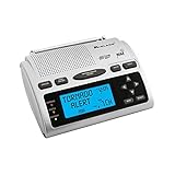 Midland - WR300, Deluxe NOAA Emergency Weather Alert Radio - S.A.M.E. Localized Programming, 60+ Emergency Alerts, & Alarm Clock w/ AM/FM Radio (Renewed)