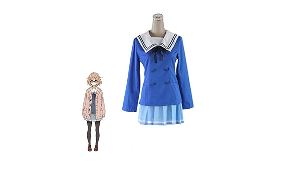 Amazon | [XIAOXUEHUA] 境界の彼方 コスプレ衣装 栗山 未来 制服 日常