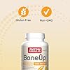 Jarrow Formulas BoneUp for Bone Density - Vitamin D3 and K2, Calcium Support, 120 Capsules, Provides Skeletal Nutrition, Up to 20 Days Supply