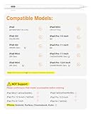 MYSTILUCK Pencil for iPad 9th&10th Generation, 13 minutes fast charge, Pencil for iPad (2018-2025) 10/9/8/7/6th Gen, Pro 12.9/11/13-inch M4, Air 3/4/5/M2, Mini 5/6/7 (Blue) - Image 7