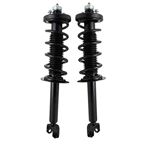 Image of TRQ Rear Shock & Spring Strut Assembly Set Driver & Passenger Side Compatible with 2013-2017 Honda Accord
