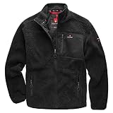 Höhenhorn 31A1-5 Birkkar Herren Fleece Jacke Schwarz Gr. XXL