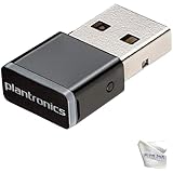 GTW Poly BT600 USB-A Bluetooth Adapter Dongle - Compatible with PC/Mac - 211250-01 and Microfiber...