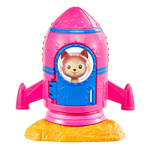 Barbie GXF27 - Weltraumabenteuer Raumstation, Raumfahrtpuppe, Hündchen, Arbeitsstation, Weltraumszenen, 20 Zubehörteile, Spielzeug Geschenk für Kinder ab 3 Jahren – Bild 5